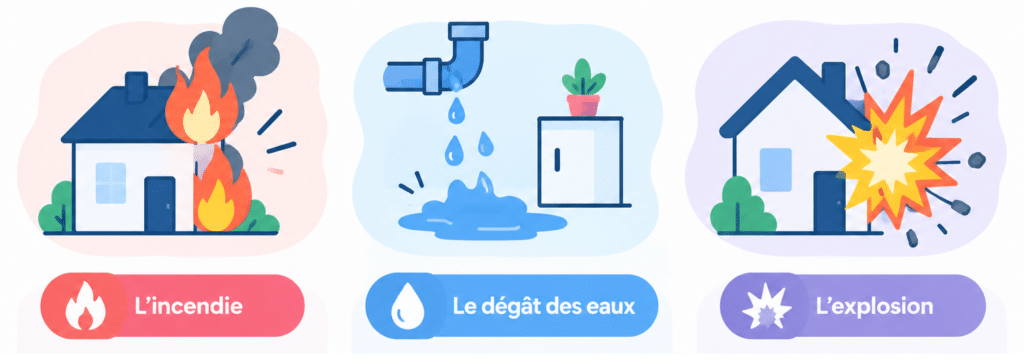 Récapitulatif des 3 risques majeurs
